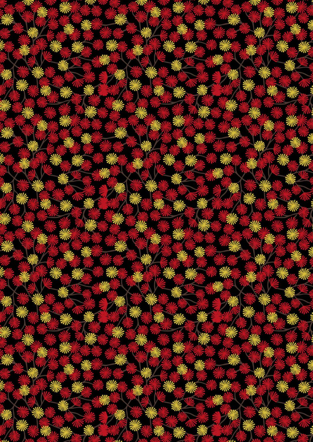 Year of the Dragon Aster - Red & Gold