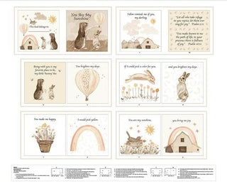 You Are My Sunshine  Book Panel