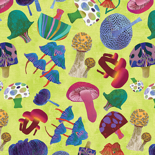 Modern Mushrooms Mod Mushroom Mix Lime