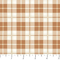 Snowfall - Plaid - Rust - FIGO
