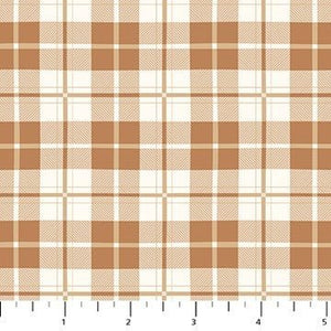 Snowfall - Plaid - Rust - FIGO