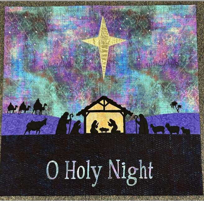 Oh Holy Night Wall Quilt w/Judy Lilly - October 3 10:00-4:00 and October 4 10:00 - 2:00 MURRELLS INLET