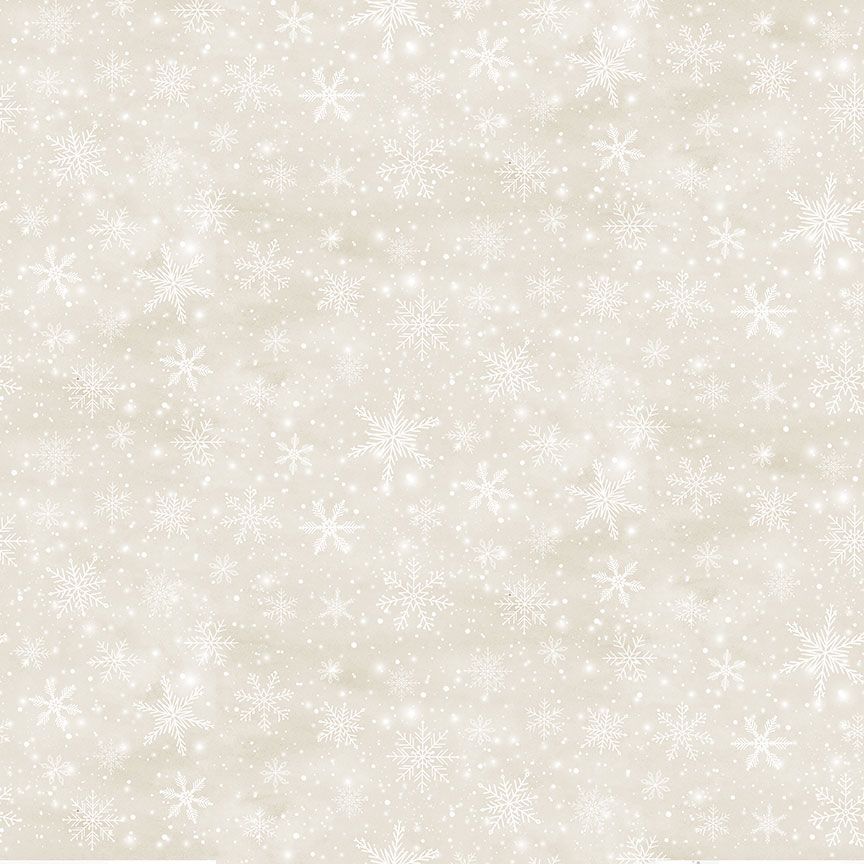 Winter Wonderland Snowflakes Natural