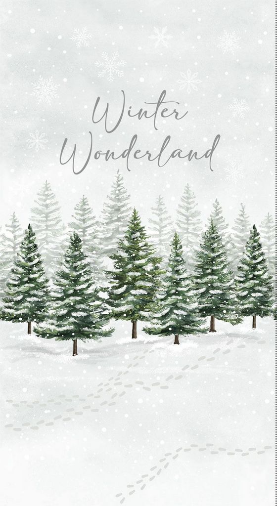 Winter Wonderland Panel 24''