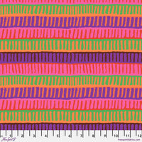 August 2025 - Zipper Stripe - Red - Kaffe Fassett