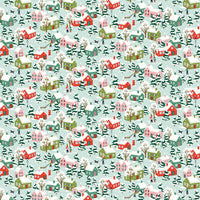 Festive Greetings - Festive Village A - Liberty Fabrics
