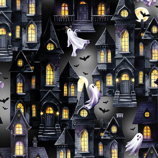 Ghostly Soiree - Ghostly Town - Gray - Nicole Decamp