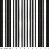 Classic Christmas - Stripe - Black