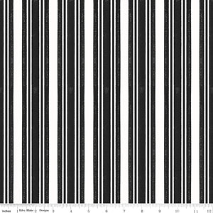 Classic Christmas - Stripe - Black