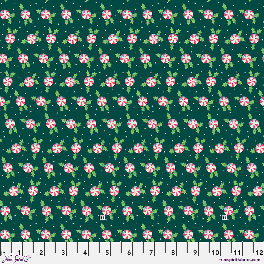 So Much Joy! - Holly Peppermints - Green - Mary Engelbreit