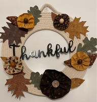 Rope Wreaths and Ornaments for the Holidays w/Anne Warren - October 5, 2025 1:30AM - 4:30PM RALEIGH
