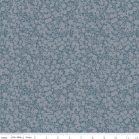 Wiltshire Shadow - Denim - Liberty Fabrics