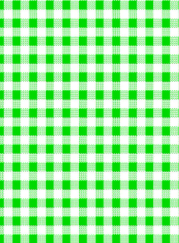 Mini Gingham Green