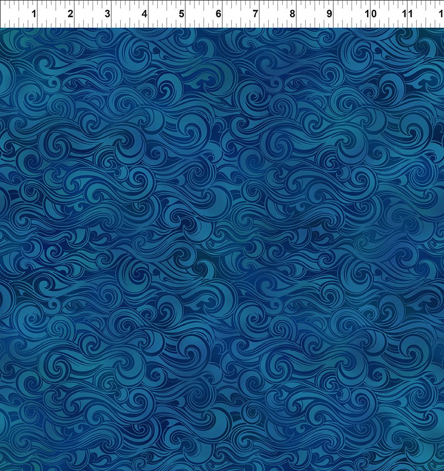 Wonders of the Ocean - Waves - Dark Blue - Jason Yenter