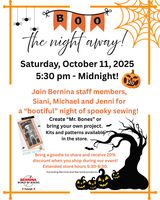 "BOO the Night Away" w/ Siani, Michael & Jenni - October 11, 2025 5:30pm - Midnight!  RALEIGH
