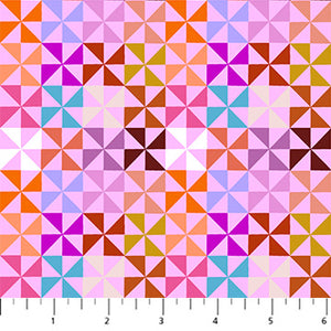Piecework Pinwheel Playroom by Anna Maria Textiles