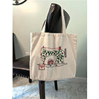 Embroidery Canvas Tote Sewing Love
