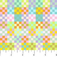 Piecework Nine Patch Powder by Anna Maria Textiles