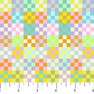 Piecework Nine Patch Powder by Anna Maria Textiles