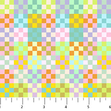 Piecework Nine Patch Powder by Anna Maria Textiles