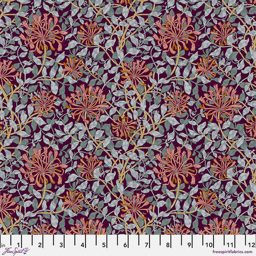 Red House Sm Honeysuckle Mulberry by Morris & Co