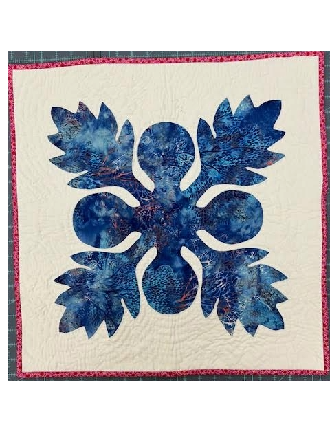 Needle-Turn Applique Hawaiian Style w/Jennie - August 28 and September 4, 2025: 10:30am - 1:30pm RALEIGH
