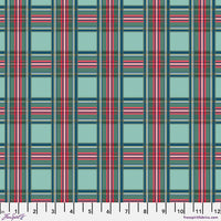 Christmas Cabin Tartan Tradition - Aqua