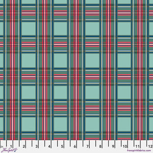 Christmas Cabin Tartan Tradition - Aqua