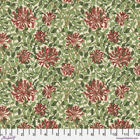 Suffolk Holiday SM Honeysuckle Madder Leaf - Morris & Co.
