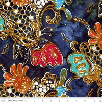 Batiks Express Yourself! Vintage Sogan Black Bean