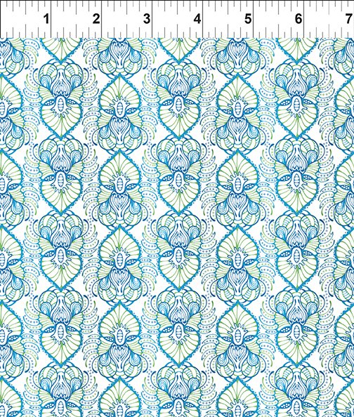 Wonders of the Ocean - Abstract - Blue - Jason Yenter