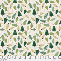 Christmas Cabin Joy Pines - Linen