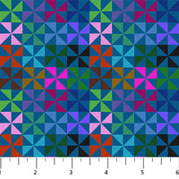 Piecework Pinwheel Swish by Anna Maria Textiles