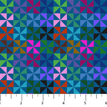 Piecework Pinwheel Swish by Anna Maria Textiles