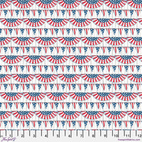 Happy Birthday, America - Americas Birthday Bunting - Red - Mary Engelbreit