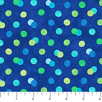 Hugs&Kisses Flannel Blue Multi
