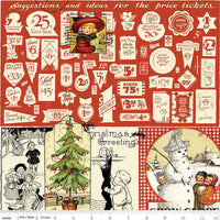 Classic Christmas - Christmas Collage - Parchment