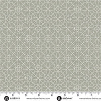 Still Cosmic Cactus Flower Grey By Libs Elliott