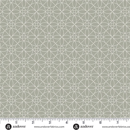 Still Cosmic Cactus Flower Grey By Libs Elliott