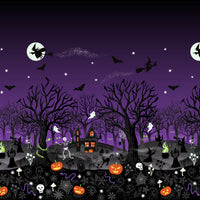 Witchy Woods Double Edge border (glow in the dark)
