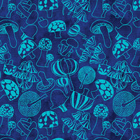 Modern Mushroom Mod Outline Mushroom Navy