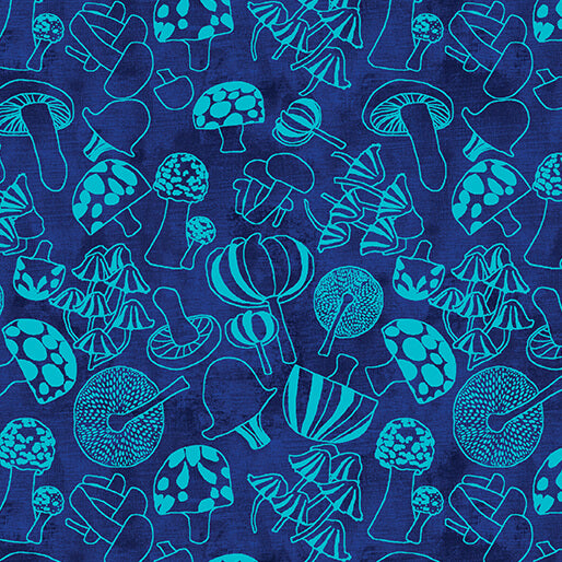 Modern Mushroom Mod Outline Mushroom Navy