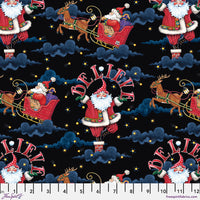 So Much Joy! - Believe Santa - Black - Mary Engelbreit