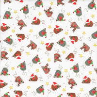 Meowy Christmas Jolly Mice White
