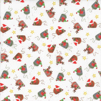 Meowy Christmas Jolly Mice White