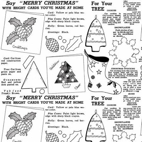 Classic Christmas - Handmade - White