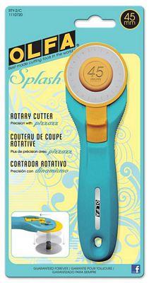 45mm Splash Rotary Cutter Aqua