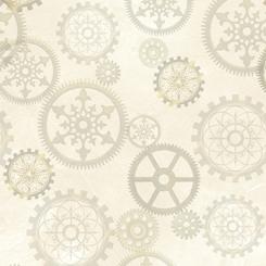 Aquatic Steampunk-Gears -cream