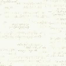 Aria Musical Sheet-Off White