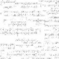 Aria Musical Sheet-White